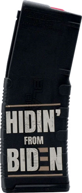 Picture of Black Rain Ordnance Rain Magazine 5.56X45 30Rd Hidin From Biden BRO-MAG30-HFB