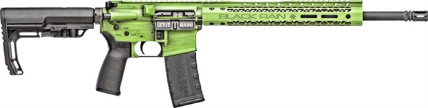 Picture of Black Rain Ordnance Brofusionzgb Spec15 Fusion 5.56X45mm Nato 30+1 16", Zombie Green Battleworn, 12" M-Lok, Mft Epg16 Grip/Minimalist Stock BRO-FUSION-ZGB 680490947742