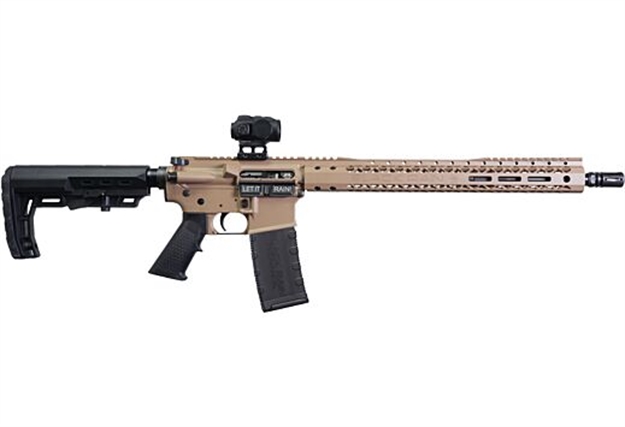 Picture of BLACK RAIN ORDNANCE RAIN SPEC15 5.56 RIFLE 16" BROWN W/ BURRIS RT-1 30RD< BRO-24041601 697067875933