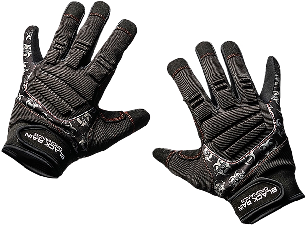 Picture of  Black Rain Ordnance Tactgloveblk/Gry2xl Tactical Gloves  Black/Gray 2Xl Velcro 731919387240