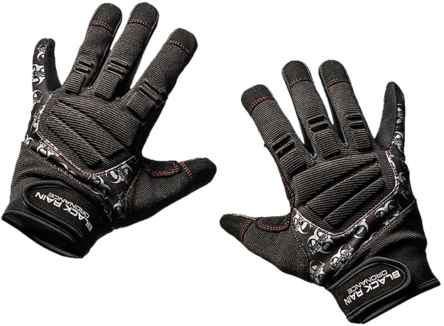 Picture of  Black Rain Ordnance Tactgloveblk/Grys Tactical Gloves  Black/Gray Small Velcro