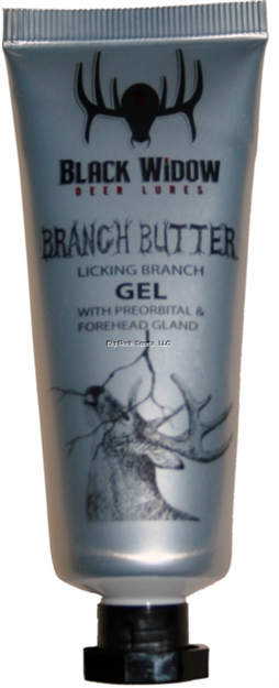Picture of Black Widow Deer Lures Branch Butter 1.5Oz. Tube OF Licking Branch Gel