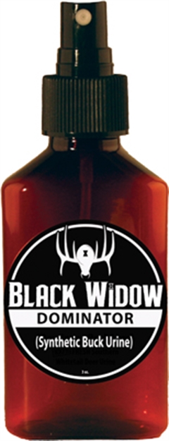 Picture of Black Widow Widow Deer Lures 3 Oz. Dominator Synthetic Buck Urine