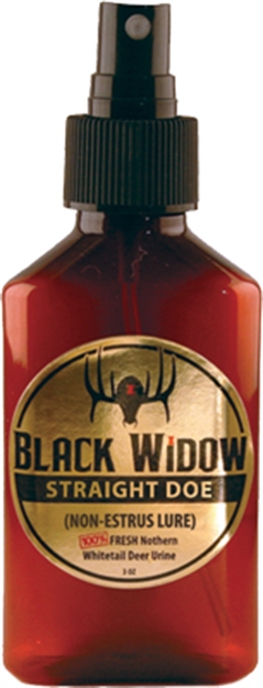Picture of Black Widow Widow Deer Lures Northern Strait Doe Urine 3 OZ