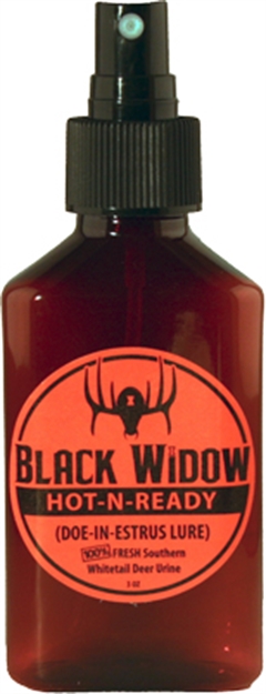 Picture of Black Widow Widow Hot-N-Ready Southern Estrus 3Oz. Bottle