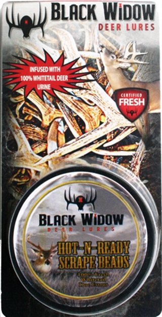 Picture of Black Widow Widow Northern Hot-N-Ready Scent Beads 2 Oz.