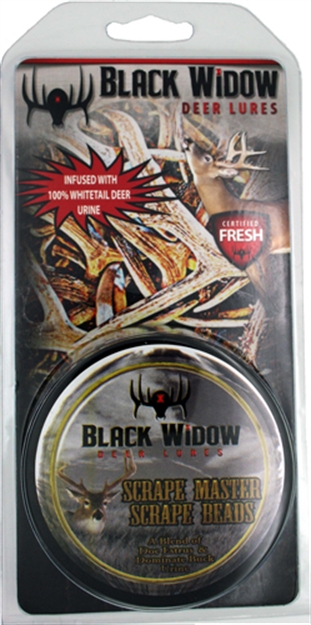 Picture of Black Widow Widow Southern Scrape Master Scent Beads 2 Ounces
