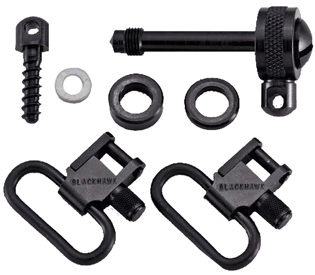Picture of Blackhawk 1" Blue Lock Down Sling Swivels For Remington 7400/4 Autoloader