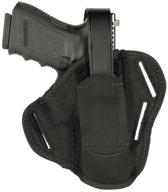 Picture of Black Hawk Products Pancake Holster 3.75"-4.5" Large Ambidextrous Black 40PC05BK
