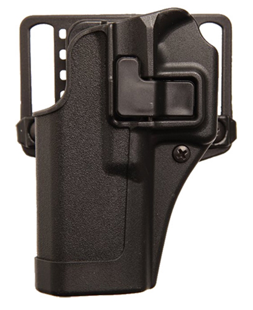 Picture of Blackhawk 410567Bkl Serpa Cqc  Owb Matte Black Polymer Belt Loop/Paddle Compatible W/Glock 42 Left Hand 410567BK-L 648018220081