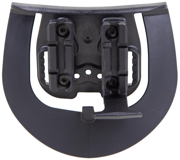 Picture of Blackhawk 410800Cbk Dual Rail Access Paddle Black Polymer