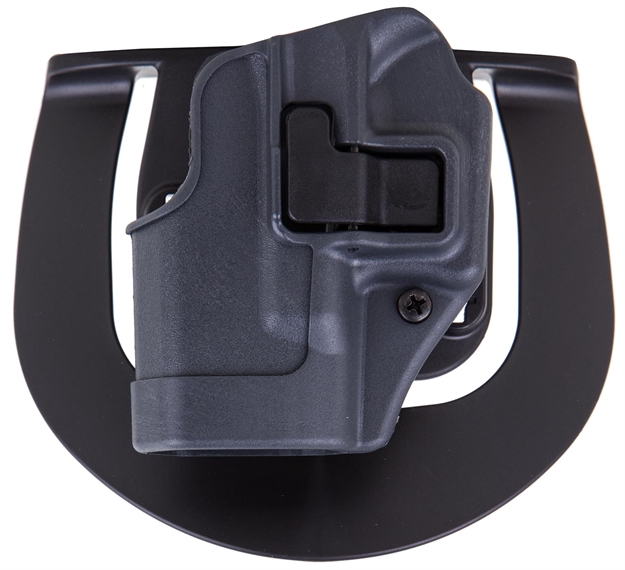 Picture of Blackhawk 413501Bkr Serpa Cqc Sportster Owb Size 01 Gun Metal Gray Polymer Paddle Compatible W/Glock 26/27/33  Right Hand 413501BK-R 648018090059
