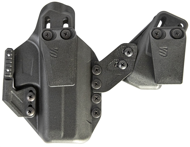 Picture of  Blackhawk 416163Bk Stache  Iwb Size 63 Black Polymer Belt Clip Fits S&W Shield 9/40 Ambidextrous 604544673760