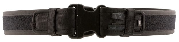 Picture of  Blackhawk 44B2mdbk Ergonomic Duty Belt Black Cordura 32-36" 2.25" Wide Buckle Closure