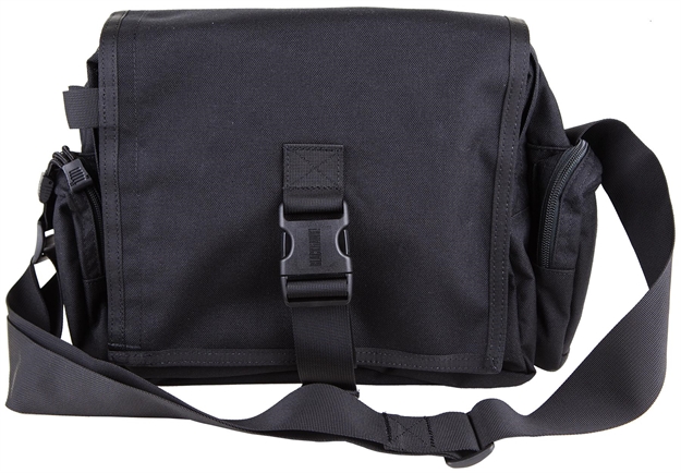 Picture of Blackhawk 60Bb02bk Blackhawk Battle Bag Accessory Case Messenger Bag 1000D Nylon 11" X 5" X 10" Black
