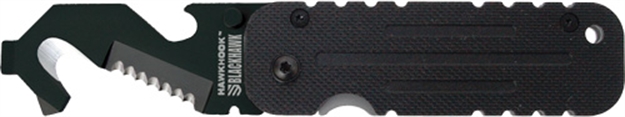 Picture of Blackhawk Knife Hawkhook 2.25" Compact Folding Rescue Tool BH15HH11BK 730153113011
