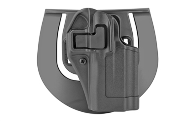 Picture of Blackhawk 410576Bkr Serpa Cqc  Owb Size 76 Black Polymer Belt Loop/Paddle Compatible W/ Glock 48 W/Wo Rail Right Hand 410576BK-R