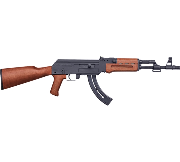 Picture of Mossberg Blaze-47 Semi Auto Rifle 22 Lr, Rh, 16.5 In, Blued, Wood Stk, 25+1 Rnd 37255 015813372558