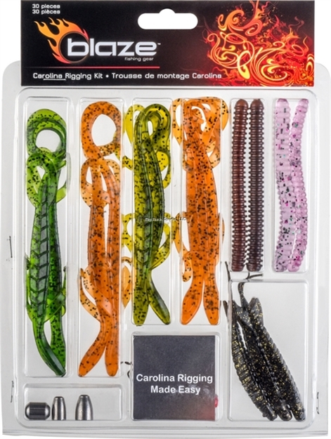 Picture of Blaze Carolina Rigging Kit 30Pc