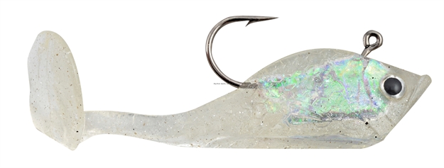 Picture of Blaze Rigged Shad 2"  5Pk Pearl/White