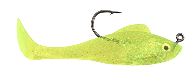 Picture of Blaze Rigged Shad 3"  5Pk Chartreuse/Silver