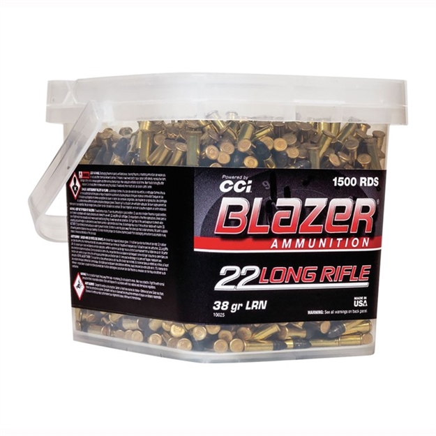 Picture of Blazer 22 Long Rifle Lead Round Nose Ammo 100054002 -