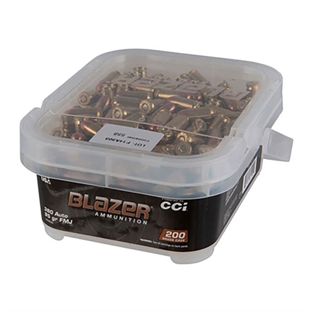 Picture of Blazer Ammo 380 Auto 95Gr Fmj 200Rd Bucket