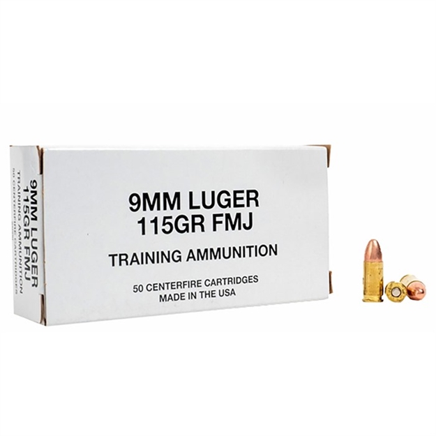 Picture of Blazer Training 9Mm Luger Handgun Ammo 95000 604544670264