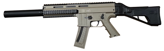 Picture of Blg Mauser M-15 SD 22Lr Tan Fake Supp CA Legal 4150024CA