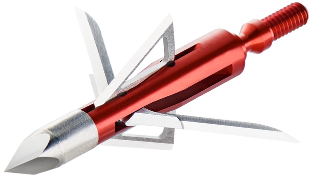 Picture of Bloodsport Bls10816 Nitefall  Rear-Deploying Hybrid Mechanical Broadhead 100 GR 3 Pack BLS-10816 042609001514