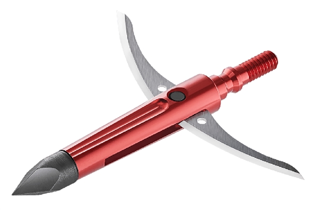 Picture of Bloodsport Bls10818 Night Fury Extreme  Cross-Opening Mechanical Broadhead 100 GR 3 Pack BLS-10818