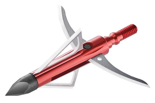 Picture of  Bloodsport Bls10820 Gravedigger Extreme  Hybrid Mechanical Broadhead 100 GR 3 Pack
