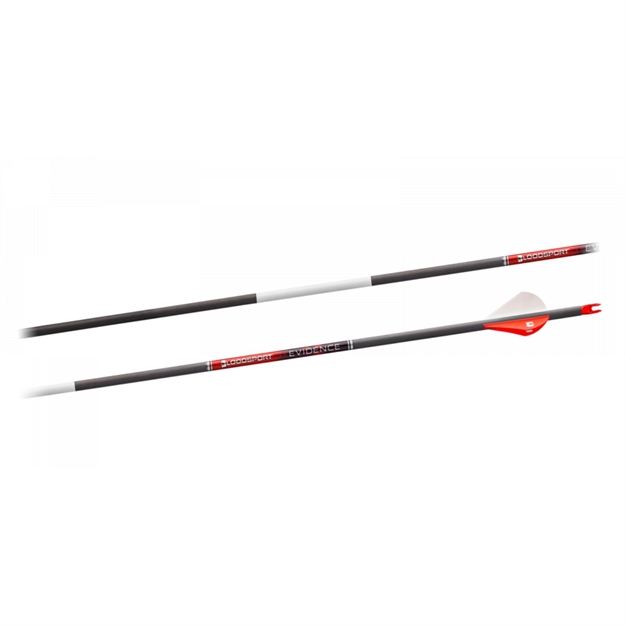 Picture of Bloodsport Evidence Bare Shaft Arrow 400 Spine 12 Pack BLS-BLDM140B