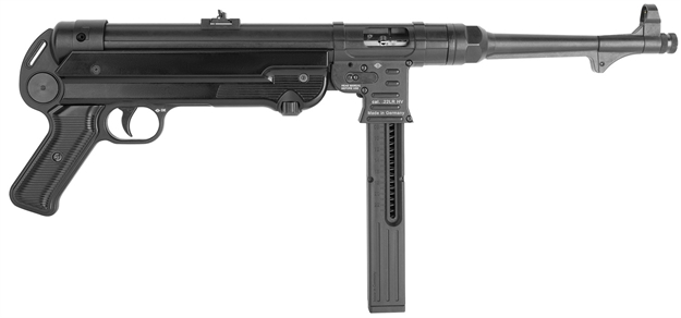 Picture of  Blue Line Solutions 4400018 Mauser Mp40p 22 LR 23+1 10" Black Polymer Grip