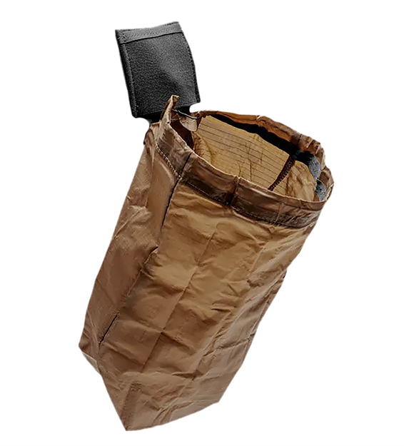 Picture of Blue Force Gear Btdpsbk Dump Pouch Belt Mounted 1.25-2" Black Nylon BT-DP-S-BK