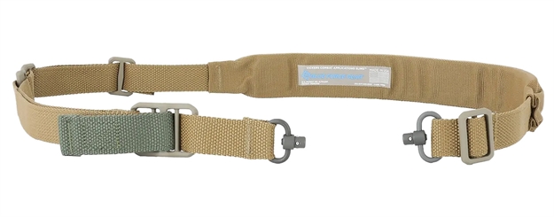Picture of Blue Force Gear Vcaspb200aacb Vickers Push Button Sling Coyote Brown Cordura Padded VCAS-PB-200-AA-CB