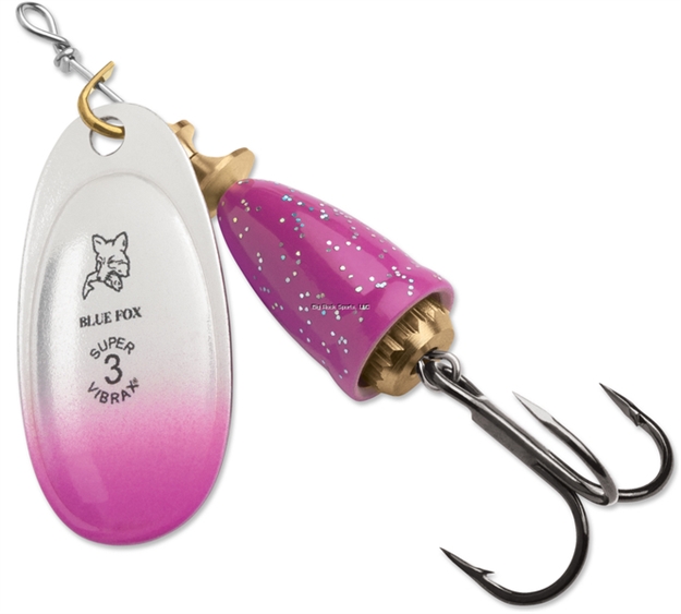 Picture of Blue Fox Classic Vibrax, Blade Size 0, 7/64Oz, Vmc Hook, Cerise Purple Candyback