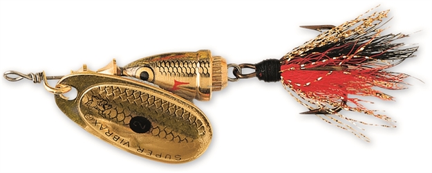 Picture of Blue Fox Classic Vibrax Fox Tail #3 Golden Shiner