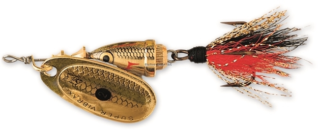 Picture of Blue Fox Classic Vibrax Foxtail Spinner, 1/2 Oz, Golden Shiner