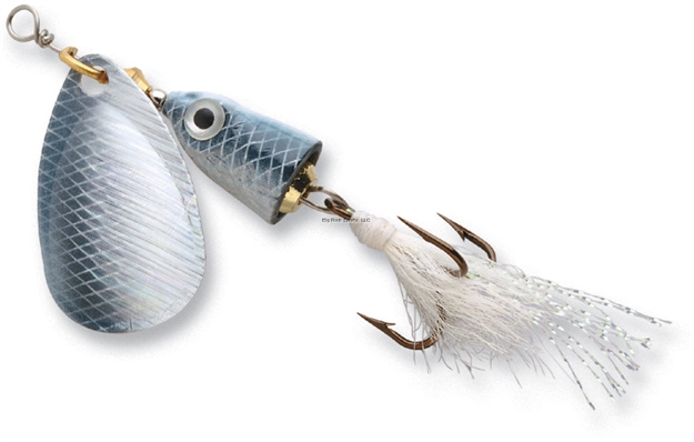 Picture of Blue Fox Classic Vibrax Shallow Spinner, 7/64 Oz, Dressed Treble, Shad