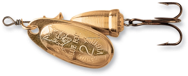 Picture of Blue Fox Classic Vibrax Spinner, 1/4 Oz, Plated Gold/Gold