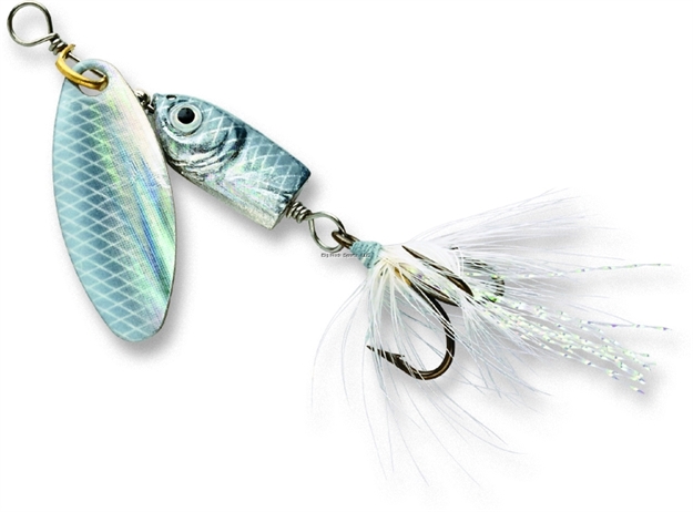 Picture of Blue Fox Flash Spinner, 3/16Oz, Blue Shad