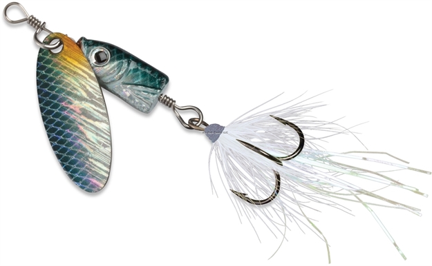 Picture of Blue Fox Flash Spinner, 3/16Oz Shiner