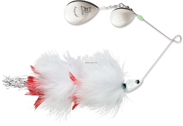 Picture of Blue Fox Super Bou Spinnerbait, 8-1/4", 2 Oz, White Red