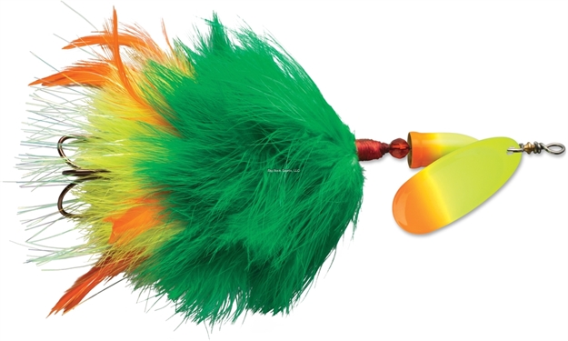 Picture of Blue Fox Vibrax Super Bou Single 6, 7-12", 3/4 Oz, Firetiger