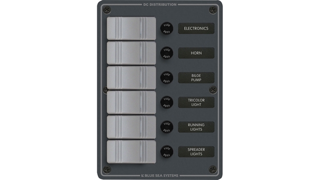 Picture of Blue Sea Systems Swtch Pan Wtrprf Vrt