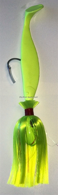 Picture of Blue Water Candy 10Oz. Grinning Gus Parachute Loaded W/9" Shad Chartreuse