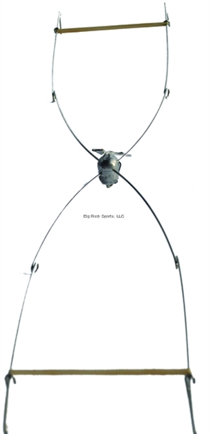 Picture of Blue Water Candy 20" 4 Arm Frame