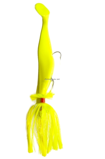 Picture of Blue Water Candy 4Oz. Chartreuse Spire Parachute Loaded With 9" Chartreuse Shad