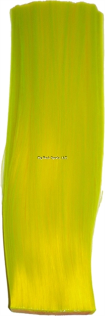 Picture of Blue Water Candy 8" Nylon Hair 2Oz. Pack Chartreuse
